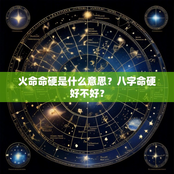 火命命硬是什么意思？八字命硬好不好？