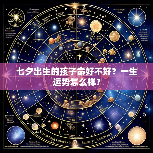 七夕出生的孩子命好不好？一生运势怎么样？