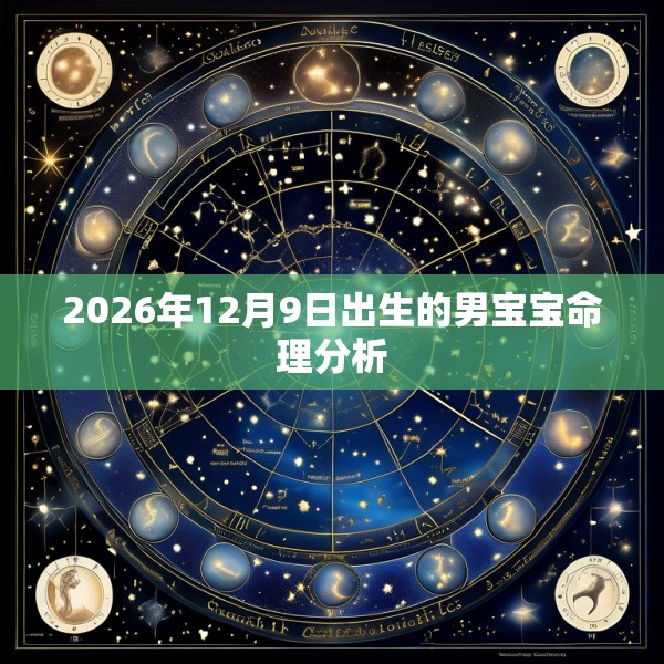 2026年12月9日出生的男宝宝命理分析