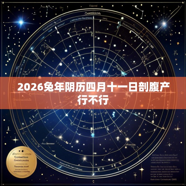 2026兔年阴历四月十一日剖腹产行不行