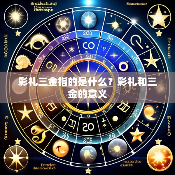 彩礼三金指的是什么？彩礼和三金的意义