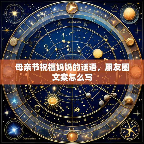 母亲节祝福妈妈的话语,朋友圈文案怎么写
