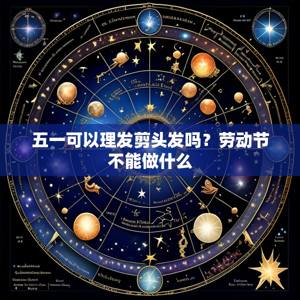 五一可以理发剪头发吗?劳动节不能做什么