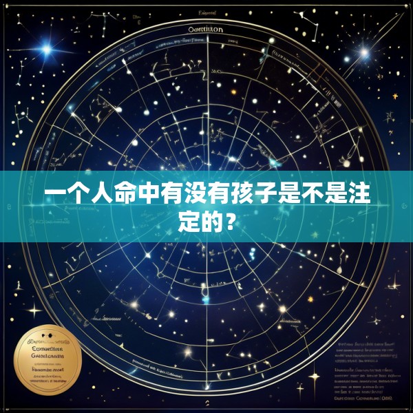一个人命中有没有孩子是不是注定的？