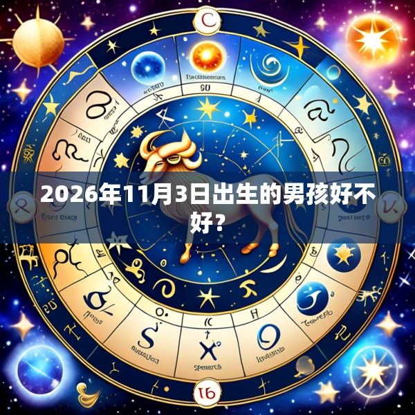 2026年11月3日出生的男孩好不好？