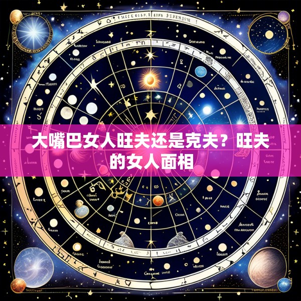 大嘴巴女人旺夫还是克夫?旺夫的女人面相