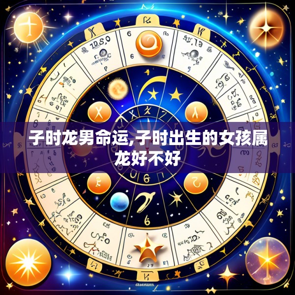 子时龙男命运,子时出生的女孩属龙好不好