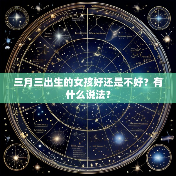 三月三出生的女孩好还是不好？有什么说法？