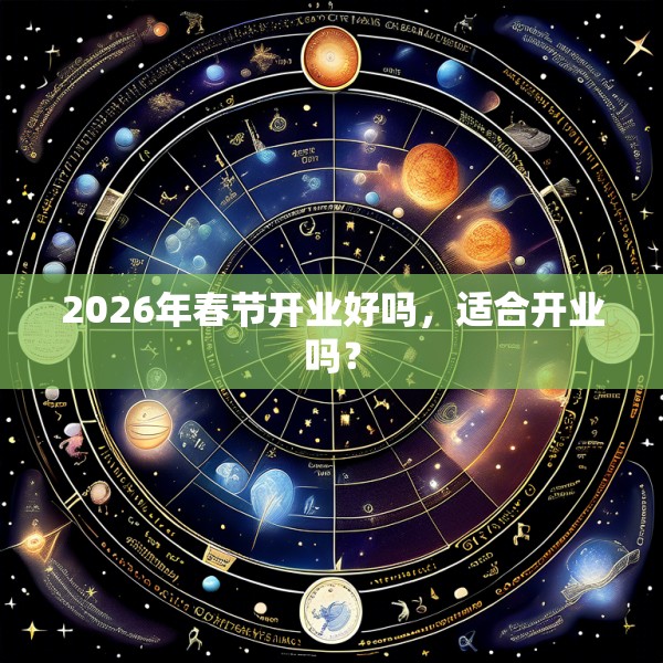 2026年春节开业好吗,适合开业吗?