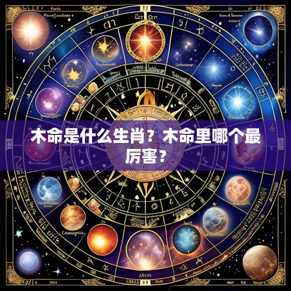 木命是什么生肖?木命里哪个最厉害?