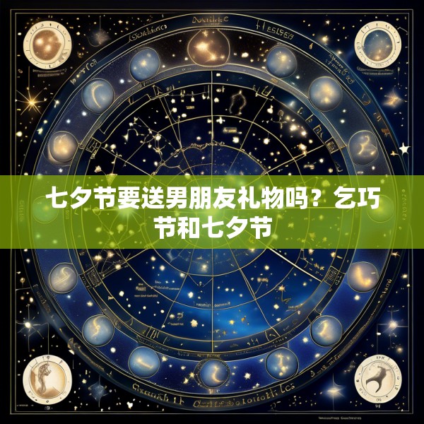 七夕节要送男朋友礼物吗?乞巧节和七夕节