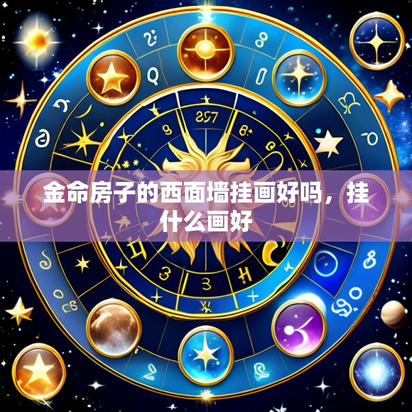 金命房子的西面墙挂画好吗，挂什么画好