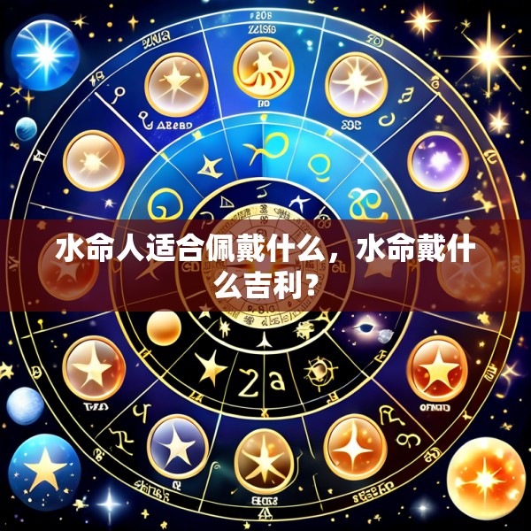 水命人适合佩戴什么，水命戴什么吉利？