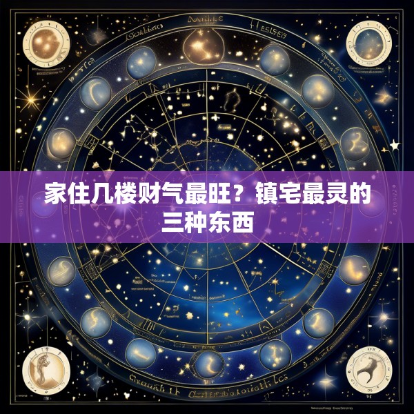 家住几楼财气最旺？镇宅最灵的三种东西