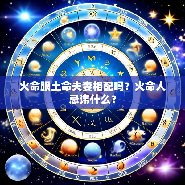 火命跟土命夫妻相配吗？火命人忌讳什么？