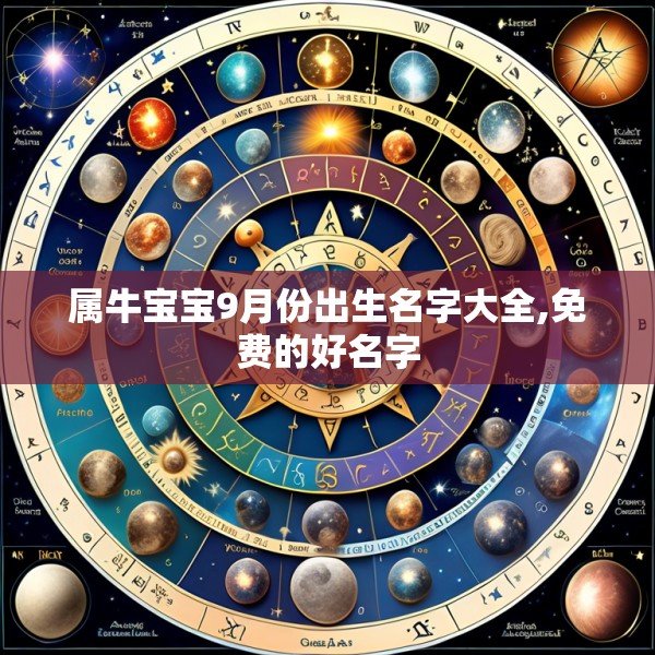 属牛宝宝9月份出生名字大全,免费的好名字