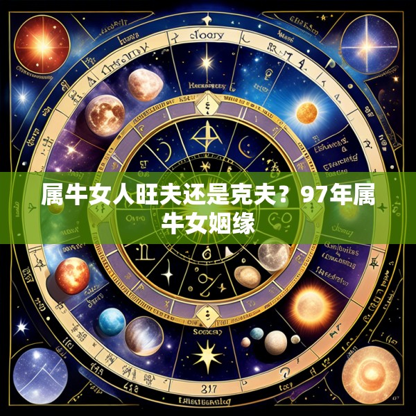 属牛女人旺夫还是克夫？97年属牛女姻缘