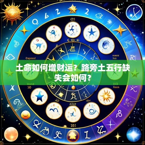 土命如何增财运？路旁土五行缺失会如何？