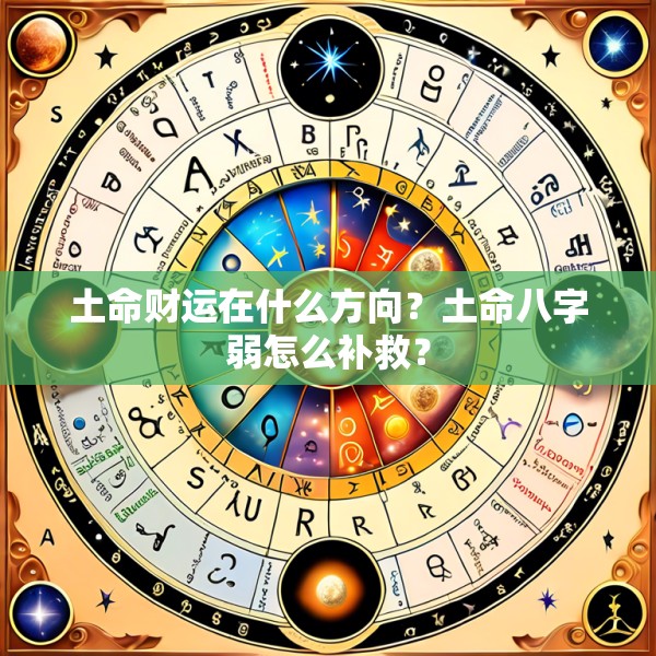 土命财运在什么方向？土命八字弱怎么补救？