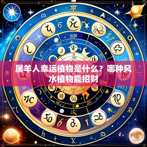 属羊人幸运植物是什么?哪种风水植物能招财