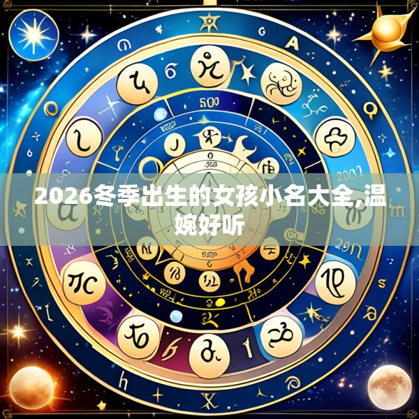 2026冬季出生的女孩小名大全,温婉好听