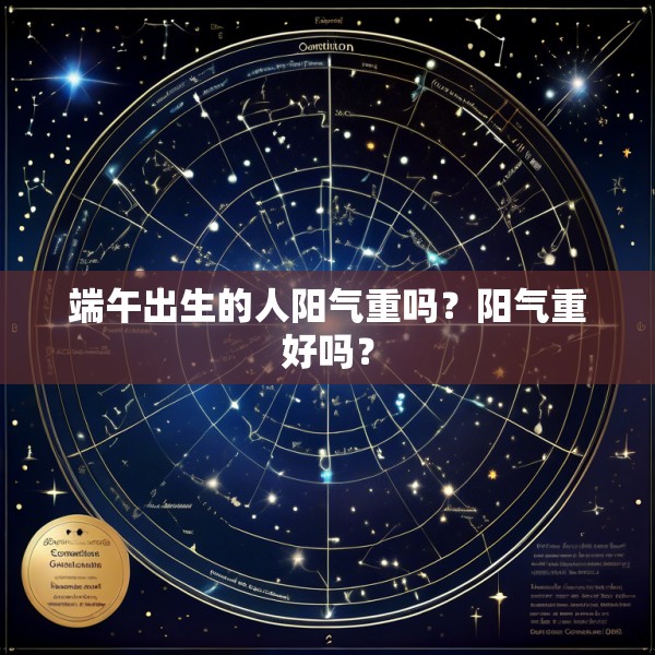 端午出生的人阳气重吗?阳气重好吗?