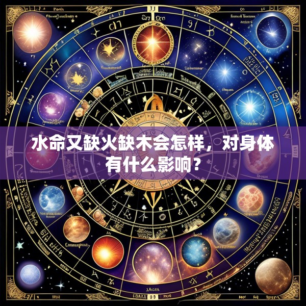 水命又缺火缺木会怎样,对身体有什么影响?