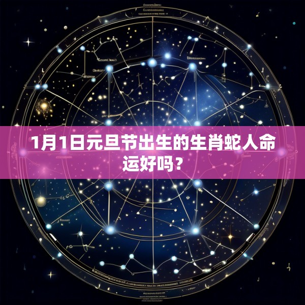 1月1日元旦节出生的生肖蛇人命运好吗?