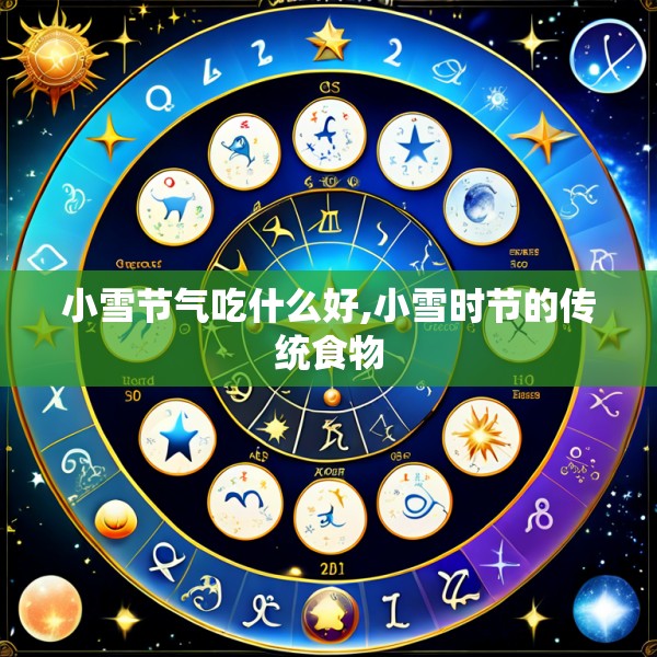 小雪节气吃什么好,小雪时节的传统食物