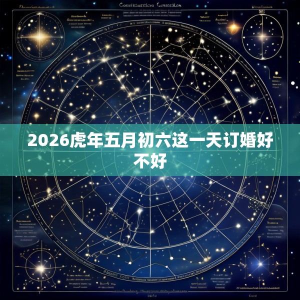 2026虎年五月初六这一天订婚好不好