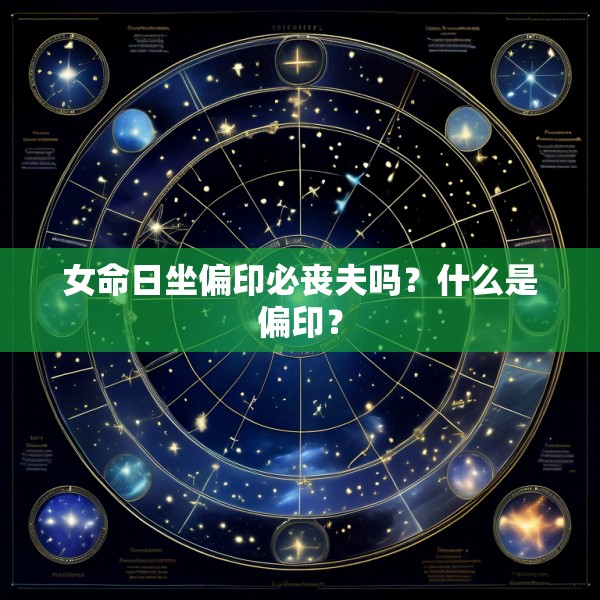 女命日坐偏印必丧夫吗？什么是偏印？