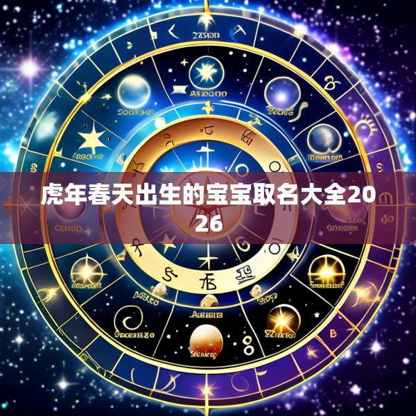 虎年春天出生的宝宝取名大全2026