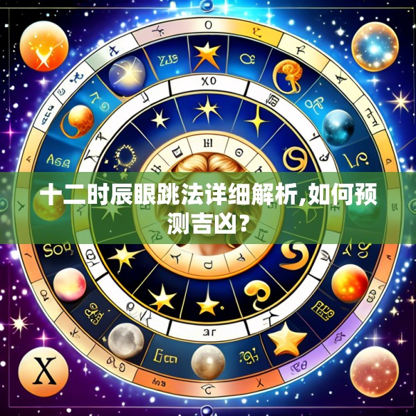 十二时辰眼跳法详细解析,如何预测吉凶?