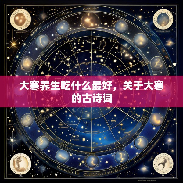 大寒养生吃什么最好，关于大寒的古诗词