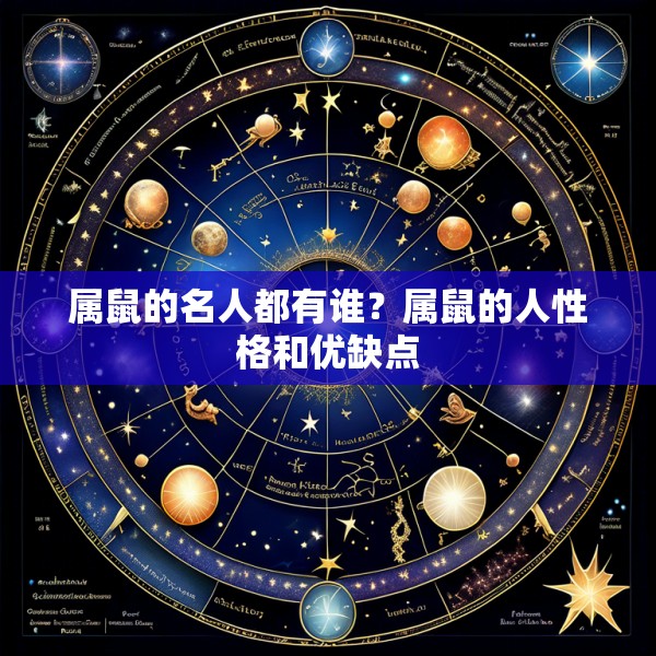 属鼠的名人都有谁？属鼠的人性格和优缺点