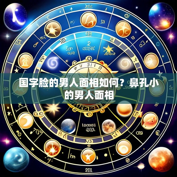 国字脸的男人面相如何？鼻孔小的男人面相