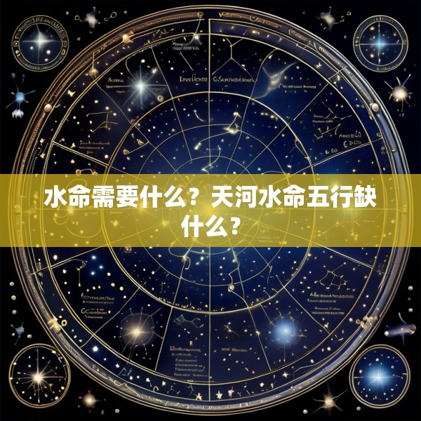 水命需要什么?天河水命五行缺什么?