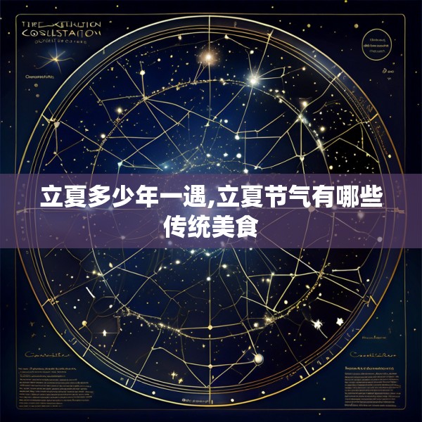 立夏多少年一遇,立夏节气有哪些传统美食