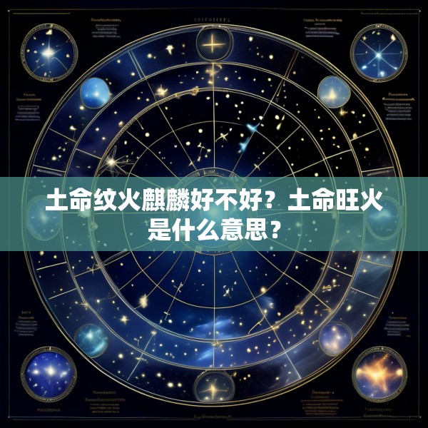 土命纹火麒麟好不好?土命旺火是什么意思?
