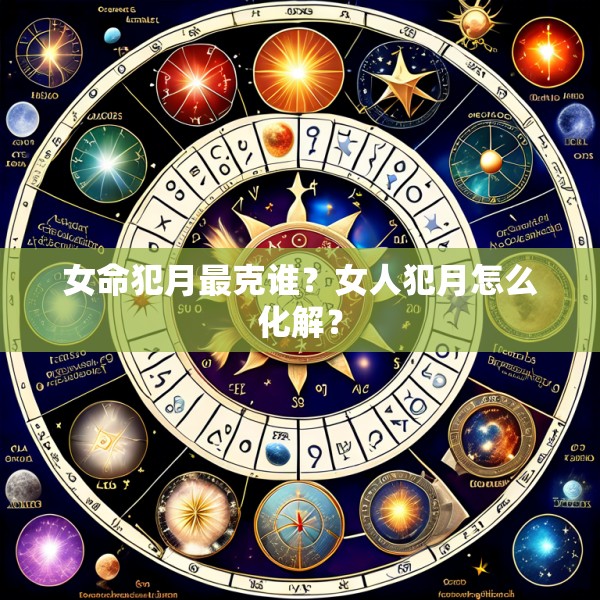 女命犯月最克谁？女人犯月怎么化解？