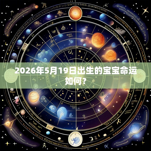 2026年5月19日出生的宝宝命运如何?