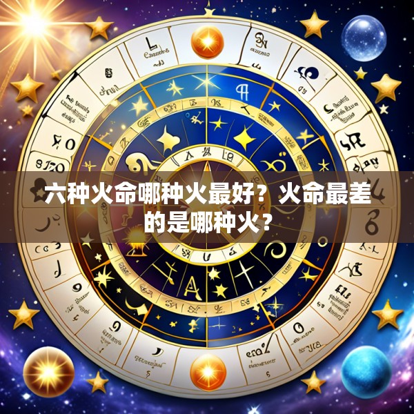 六种火命哪种火最好？火命最差的是哪种火？