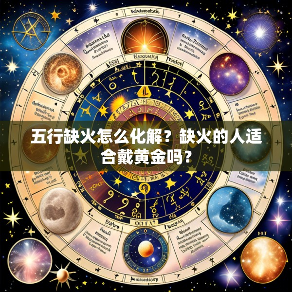 五行缺火怎么化解?缺火的人适合戴黄金吗?