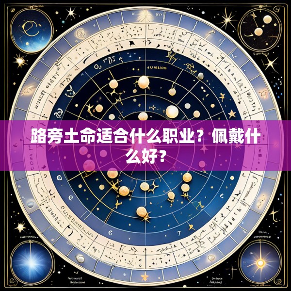 路旁土命适合什么职业？佩戴什么好？