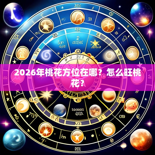 2026年桃花方位在哪？怎么旺桃花？