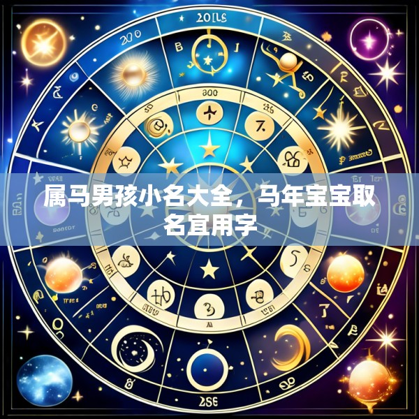 属马男孩小名大全，马年宝宝取名宜用字