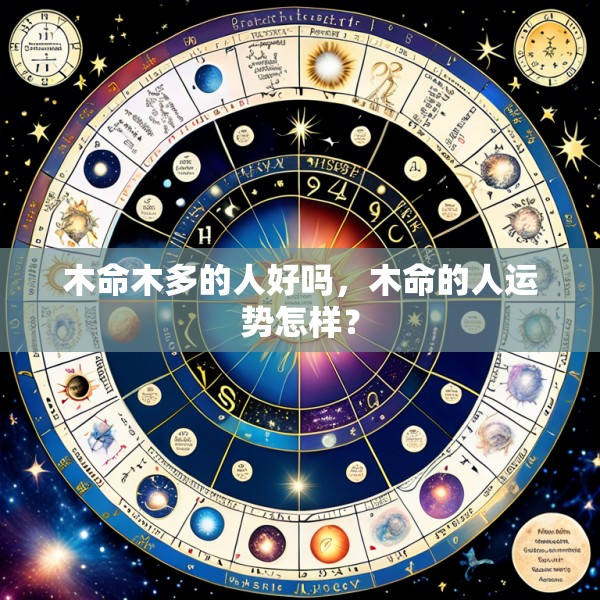 木命木多的人好吗，木命的人运势怎样？