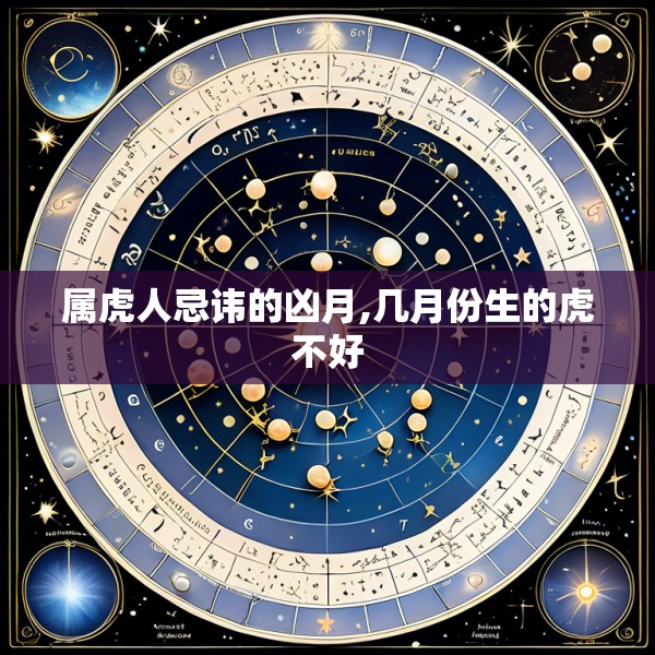 属虎人忌讳的凶月,几月份生的虎不好