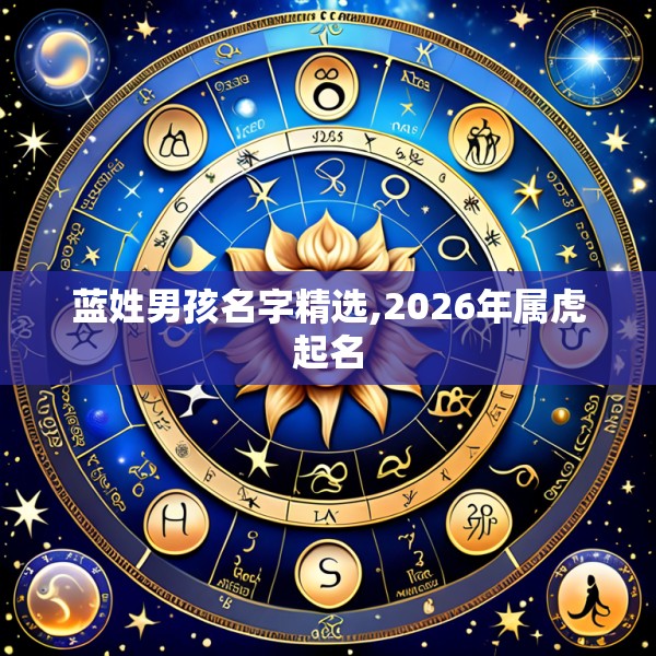 蓝姓男孩名字精选,2026年属虎起名