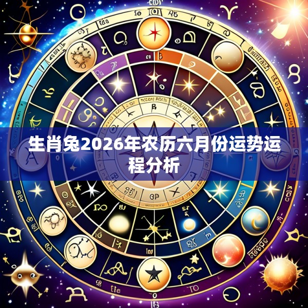 生肖兔2026年农历六月份运势运程分析